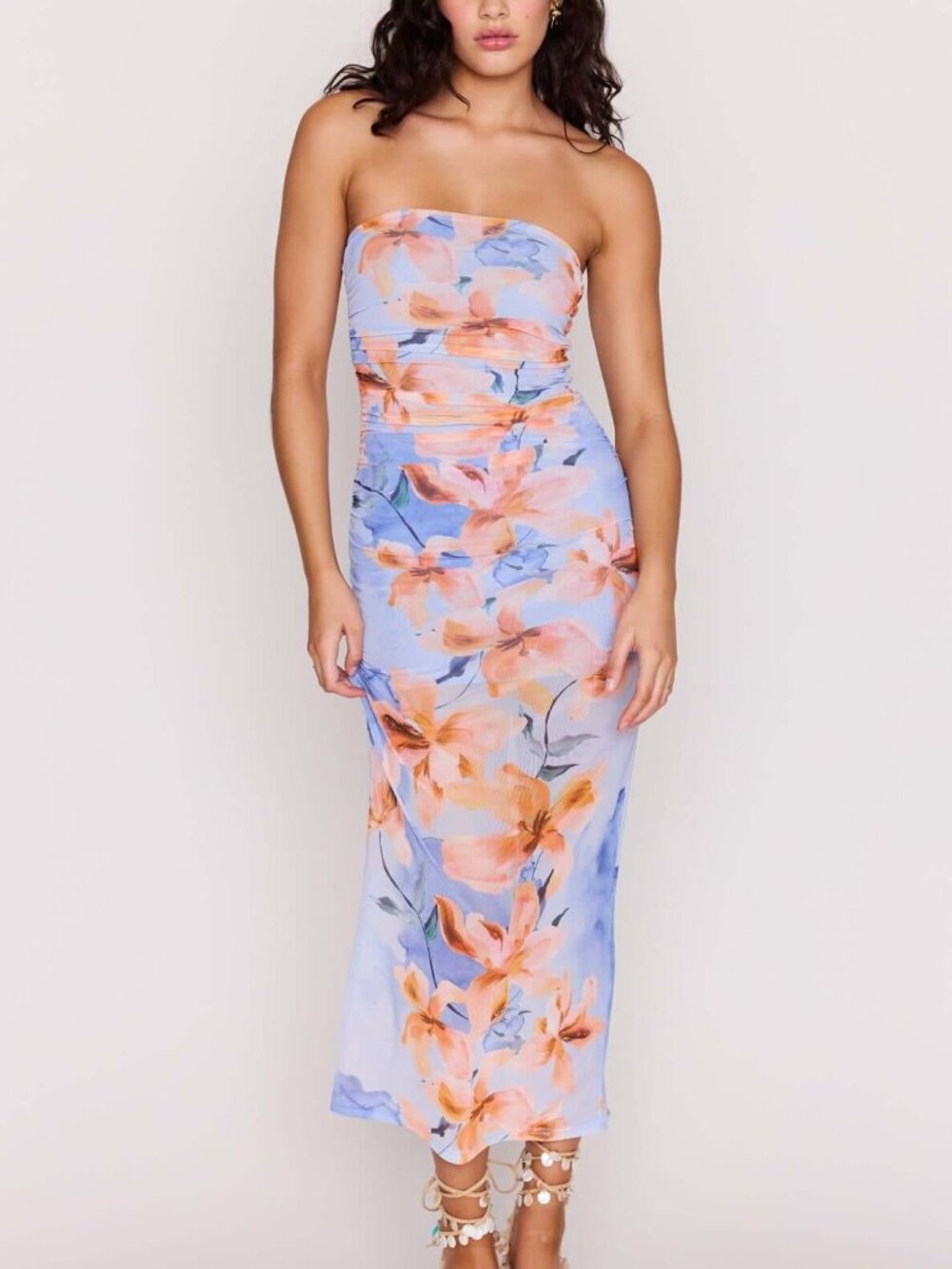 Sunspell Mesh Midi Dress
